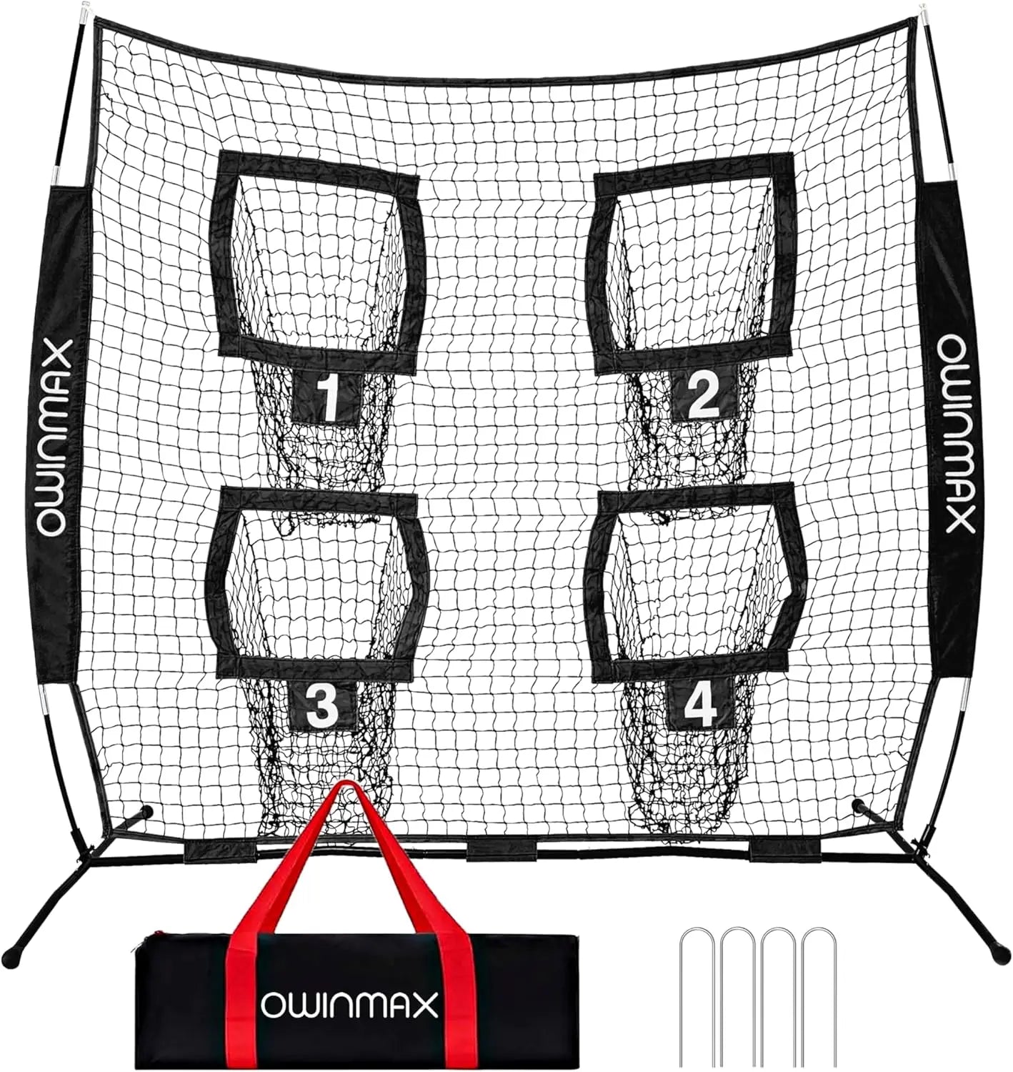 PhenDaLoraSports Football Trainer Throwing Net PhenDaLoraSports